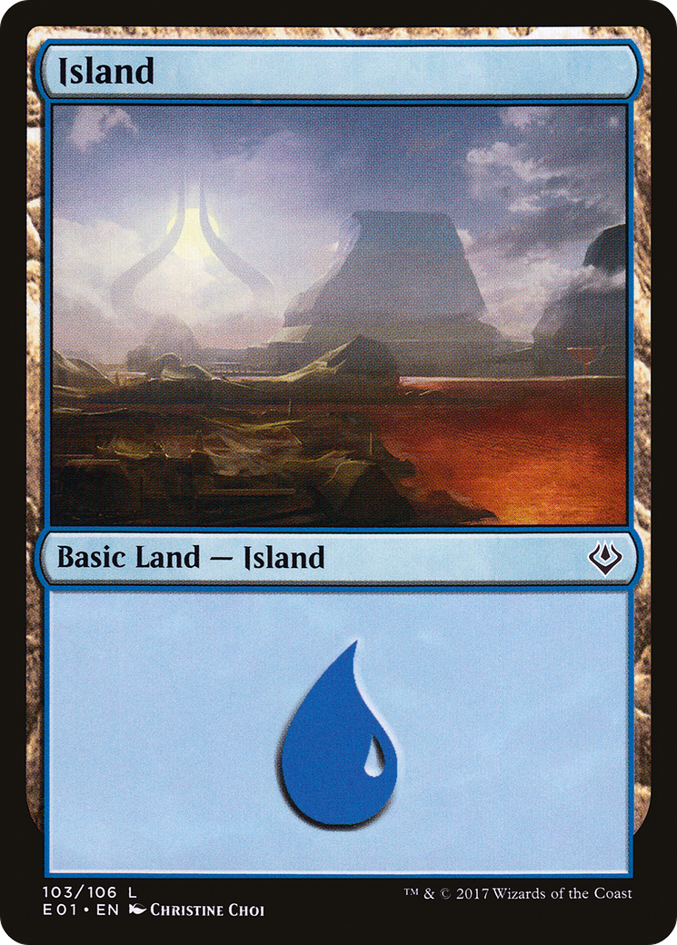 Island (103) - Archenemy: Nicol Bolas