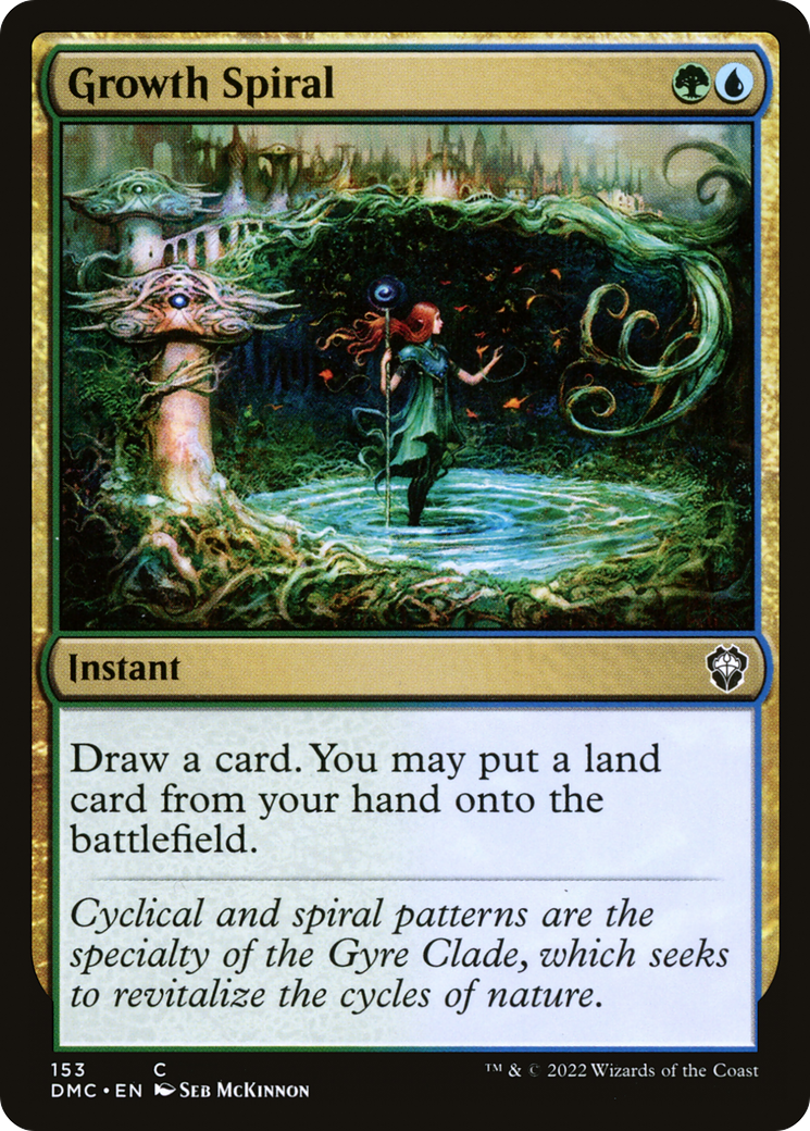 Growth Spiral (153) - Dominaria United Commander