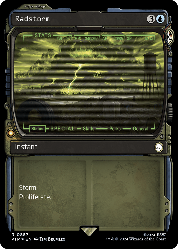 Radstorm (Showcase) (Surge Foil) (Showcase) (857) Foil - Fallout