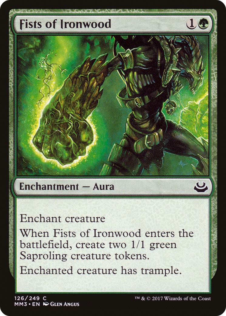 Fists of Ironwood (126) Foil - Modern Masters 2017