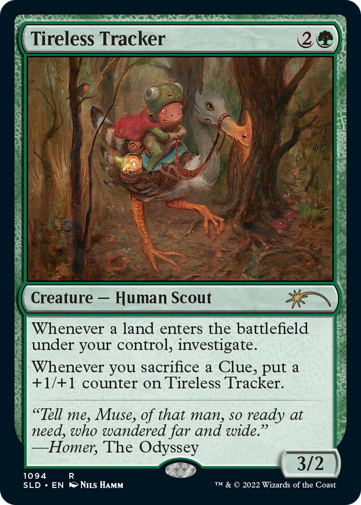 Tireless Tracker (1094) Foil - Secret Lair Drop