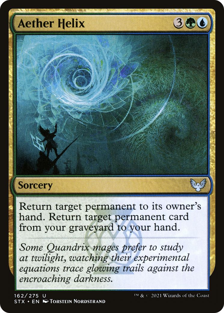 Aether Helix (162) Foil - Strixhaven: School of Mages