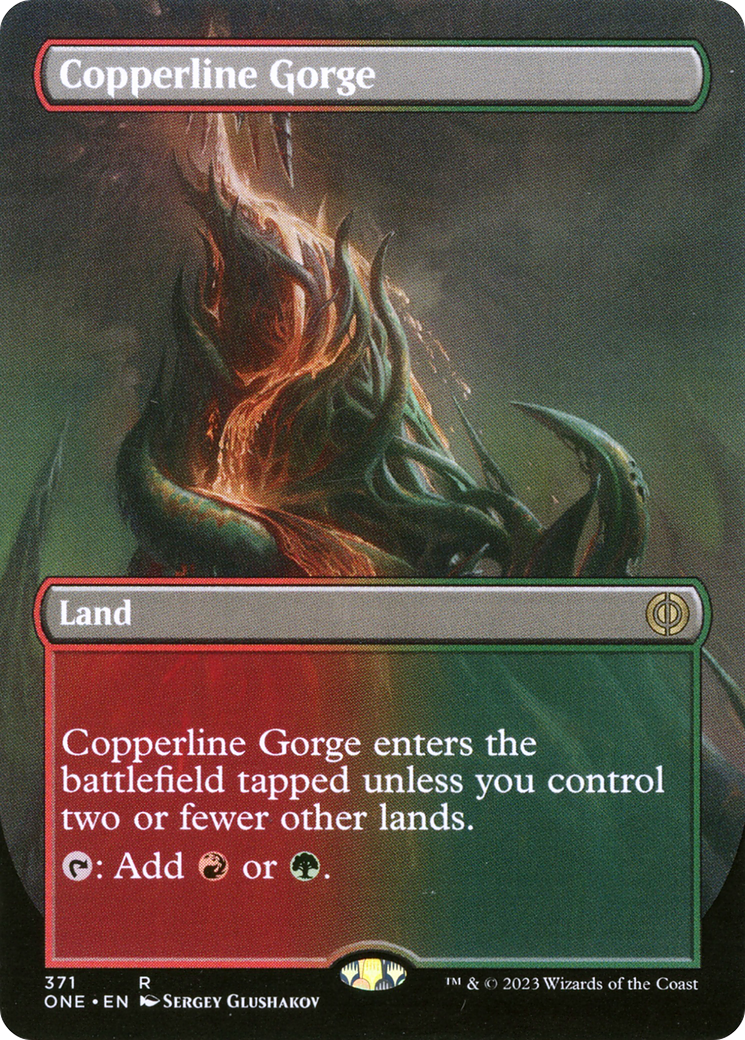 Copperline Gorge (371) - Phyrexia: All Will Be One