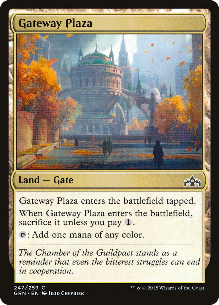Gateway Plaza (247) Foil - Guilds of Ravnica