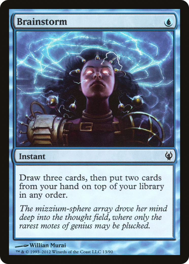 Brainstorm (013) - Duel Decks: Izzet vs. Golgari