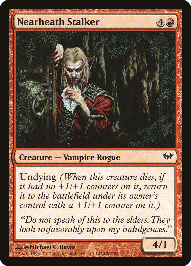 Nearheath Stalker (100) Foil - Dark Ascension
