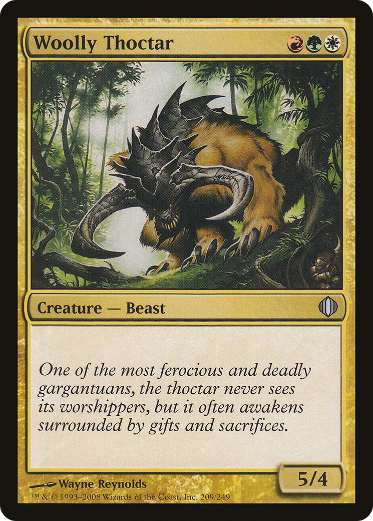 Woolly Thoctar (209) - Shards of Alara
