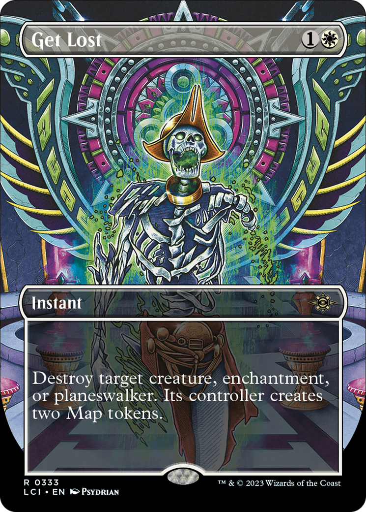 Get Lost (Borderless) (333) Foil - The Lost Caverns of Ixalan