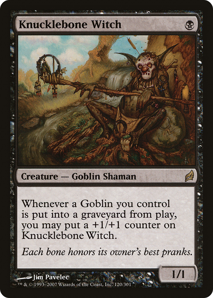 Knucklebone Witch (120) - Lorwyn