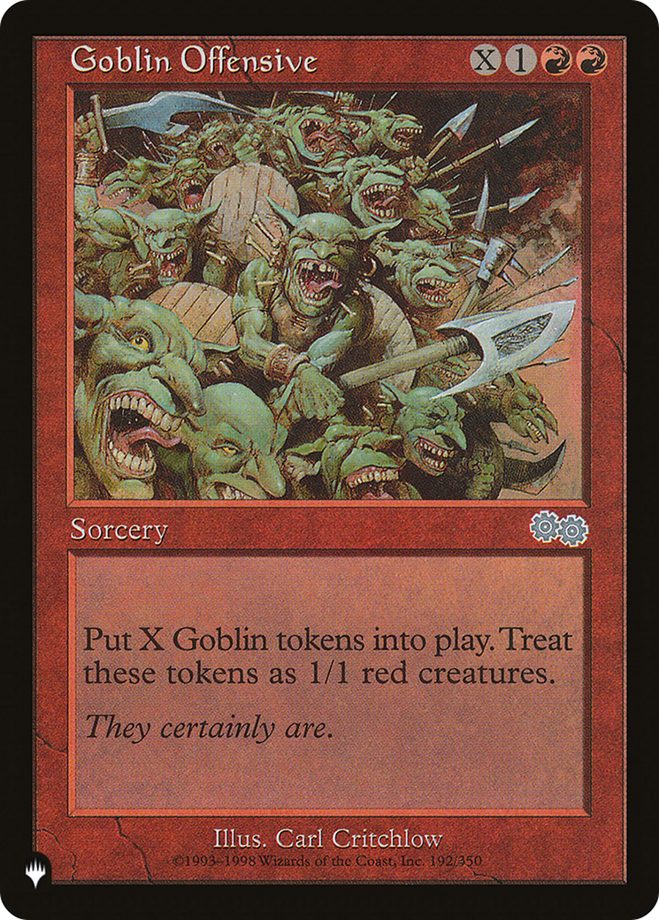 Goblin Offensive (Retro) (USG-192) - The List