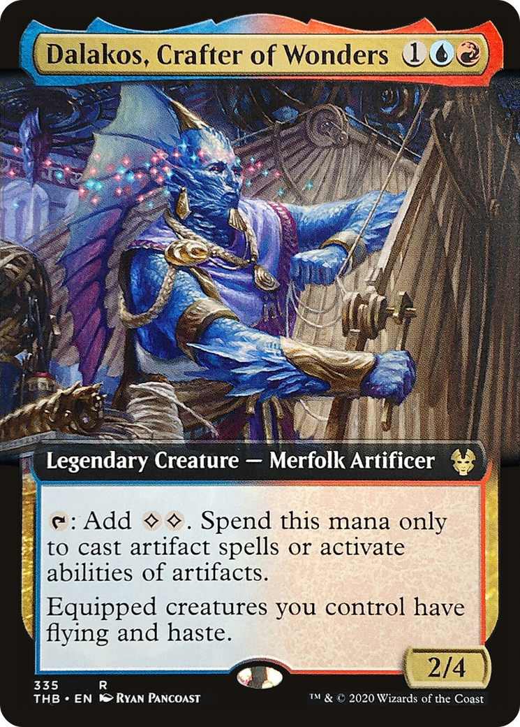 Dalakos, Crafter of Wonders (Extended Art) (335) - Theros Beyond Death