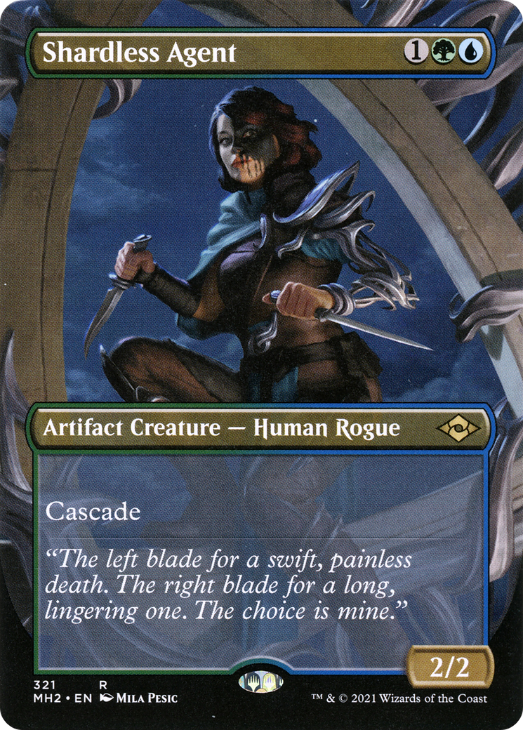 Shardless Agent (Borderless) (321) - Modern Horizons 2