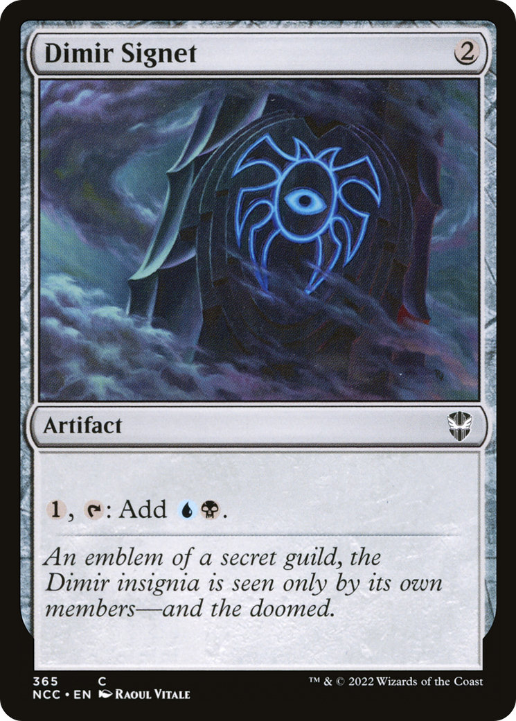 Dimir Signet (365) - New Capenna Commander
