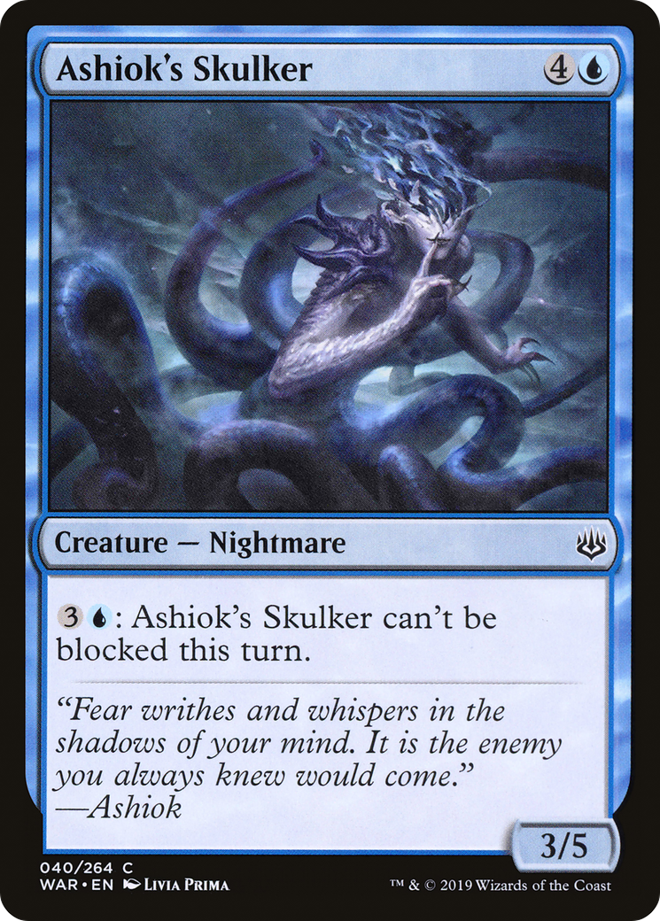 Ashiok's Skulker (040) - War of the Spark
