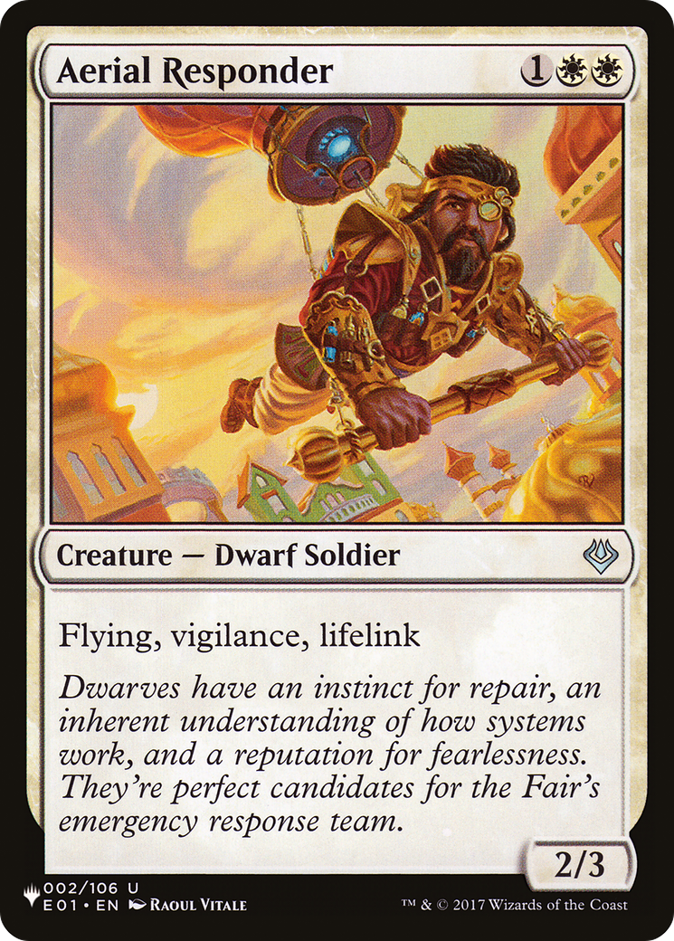 Aerial Responder (002/106) - The List