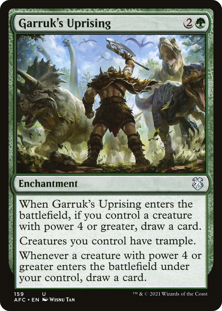 Garruk's Uprising (159) - Forgotten Realms Commander
