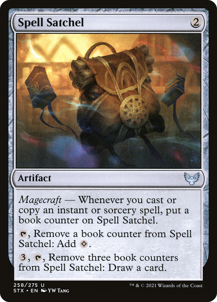 Spell Satchel (258) Foil - Strixhaven: School of Mages
