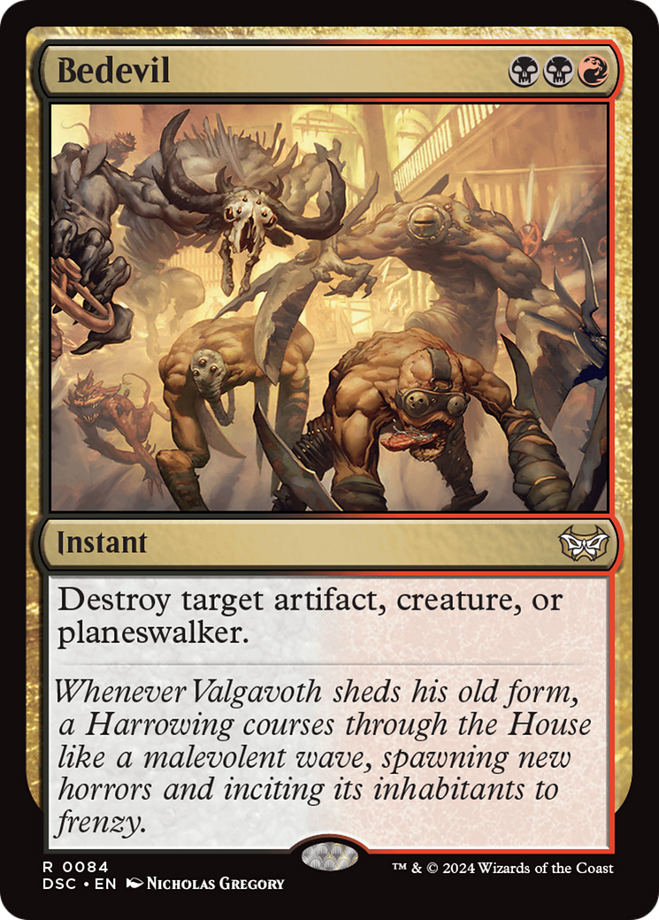 Bedevil (084) - Duskmourn: House of Horror Commander