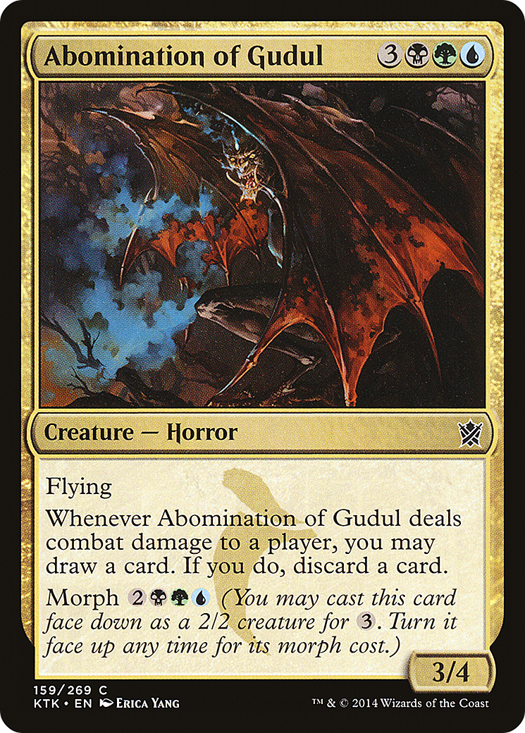 Abomination of Gudul (159) Foil - Khans of Tarkir