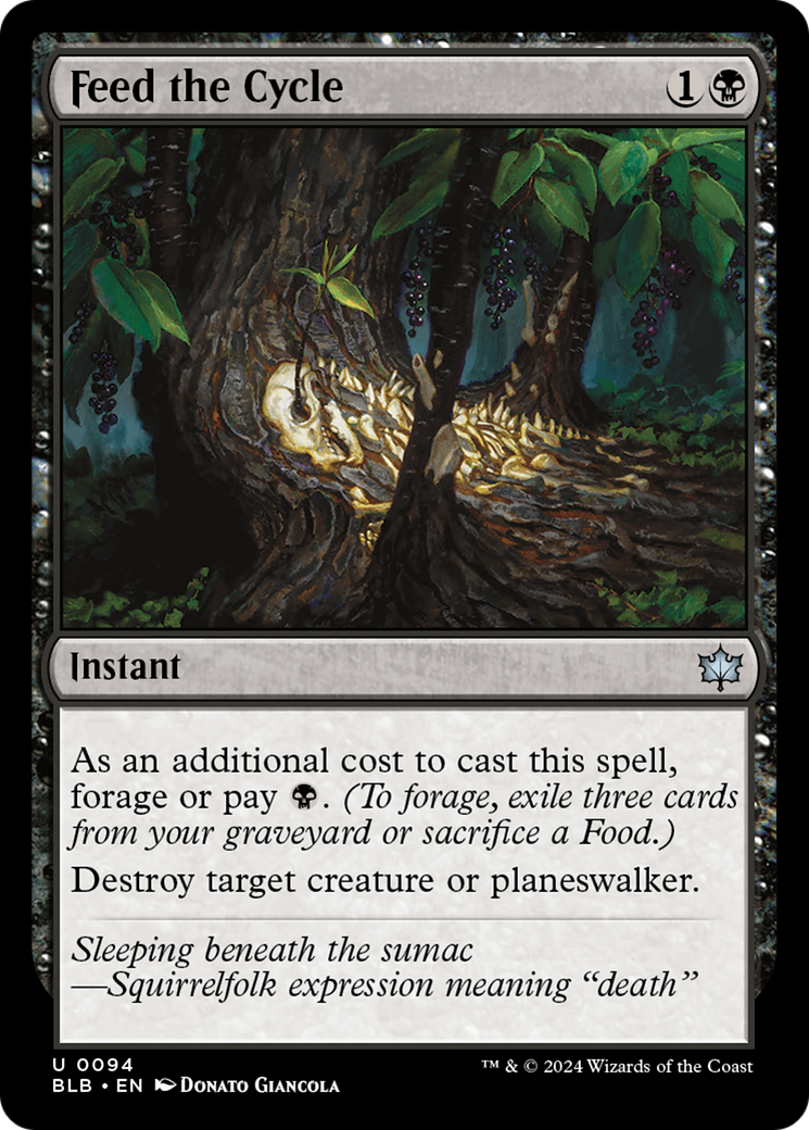 Feed the Cycle (094) Foil - Bloomburrow