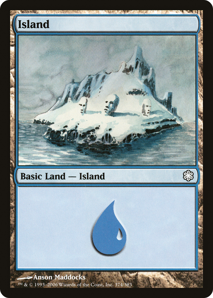 Island (374) - Coldsnap Theme Decks