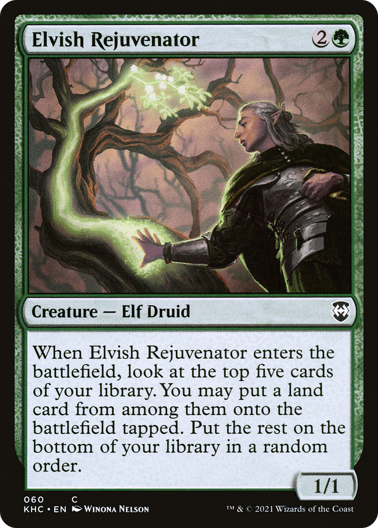 Elvish Rejuvenator (060) - Kaldheim Commander