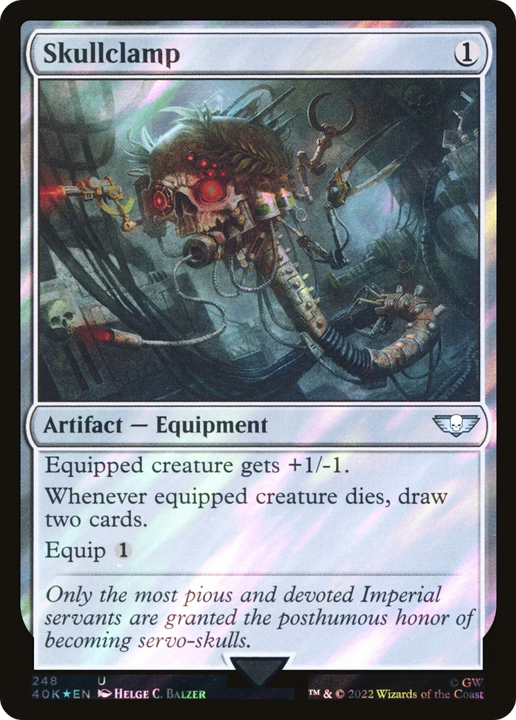 Skullclamp (248) Surge Foil - Warhammer 40,000 Commander