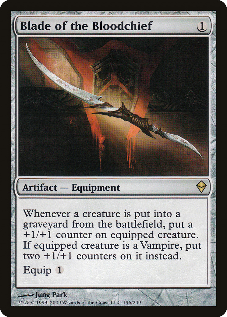 Blade of the Bloodchief (196) Foil - Zendikar