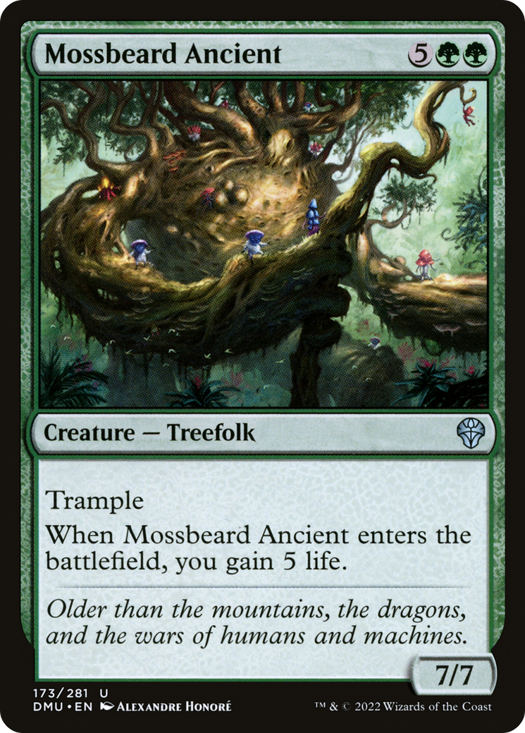 Mossbeard Ancient (173) - Dominaria United
