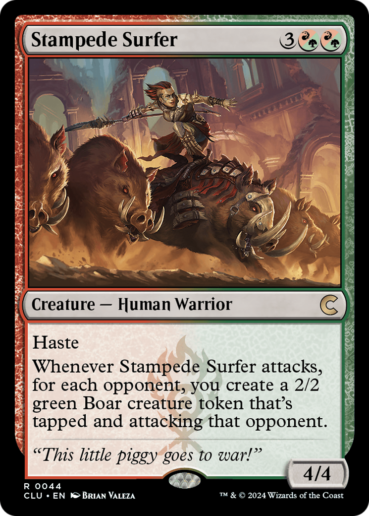 Stampede Surfer (044) - Ravnica: Clue Edition