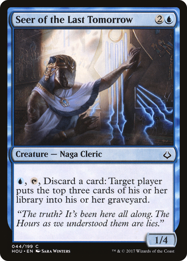 Seer of the Last Tomorrow (044) Foil - Hour of Devastation