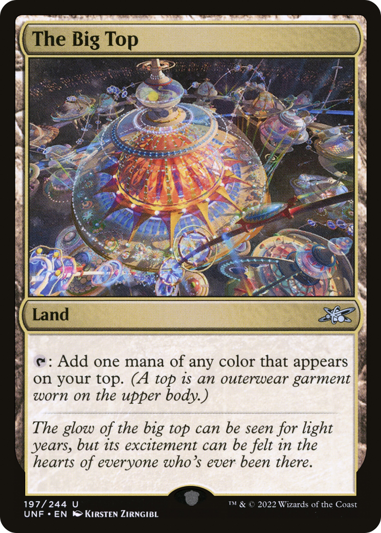 The Big Top (197) Foil - Unfinity