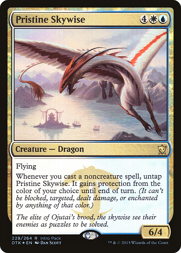 Pristine Skywise (228) Foil - Dragons of Tarkir Promos