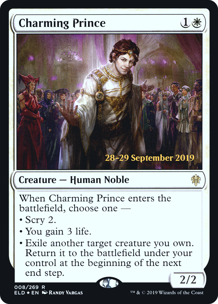 Charming Prince (08s) Foil - Throne of Eldraine Promos