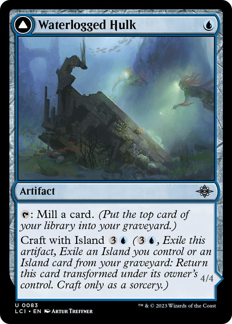 Waterlogged Hulk (083) - The Lost Caverns of Ixalan