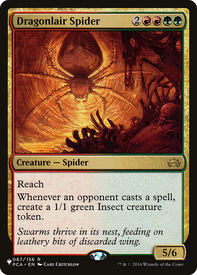 Dragonlair Spider (087/156) - The List