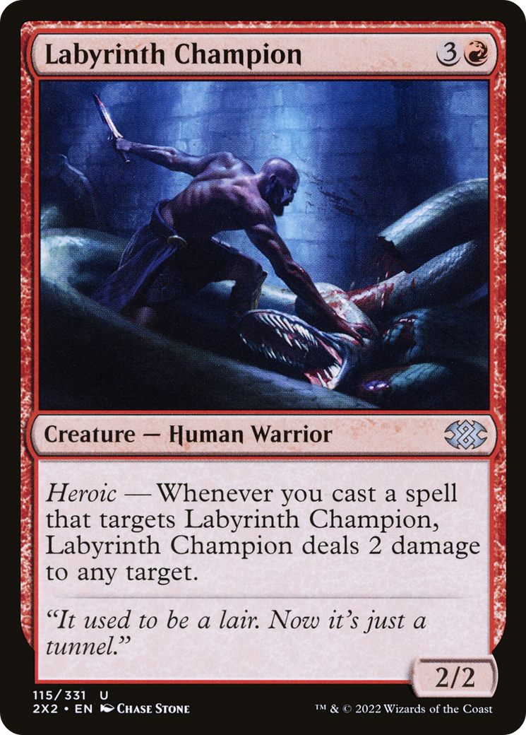 Labyrinth Champion (115) Foil - Double Masters 2022
