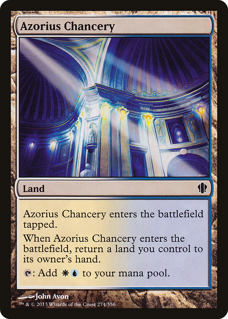 Azorius Chancery (274) - Commander 2013