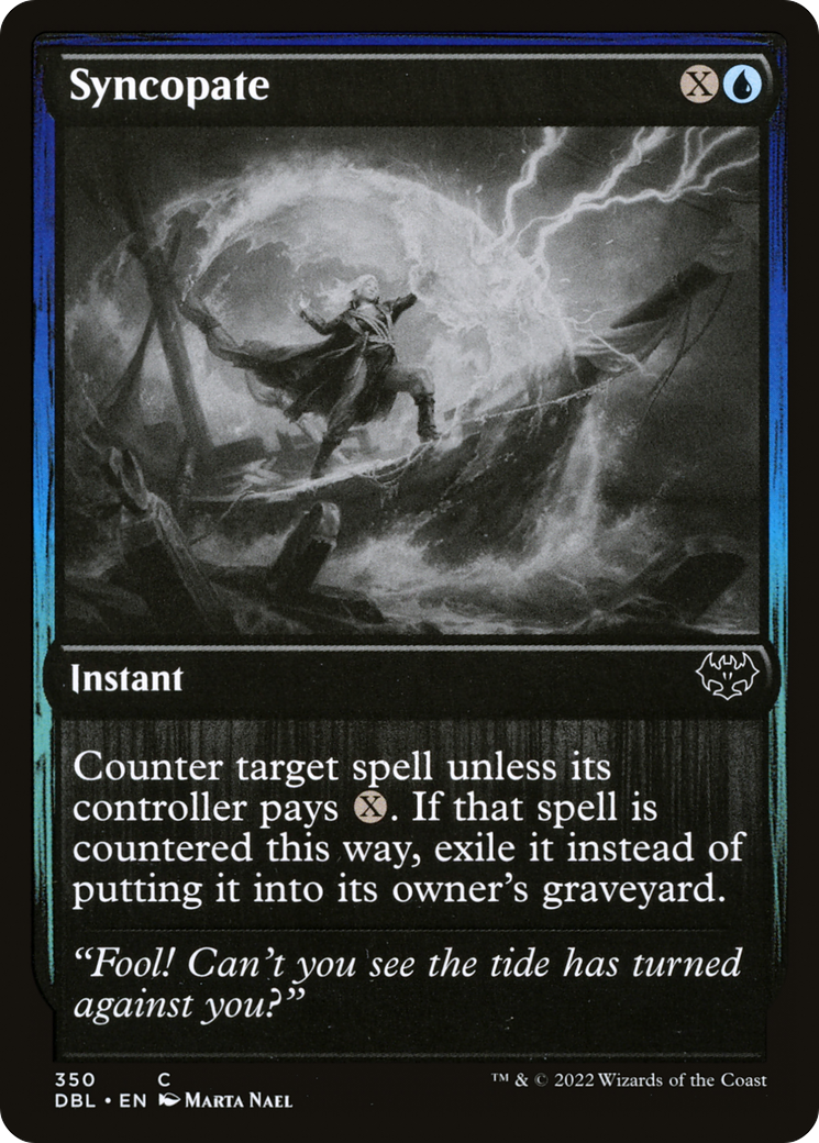 Syncopate (350) Foil - Innistrad: Double Feature