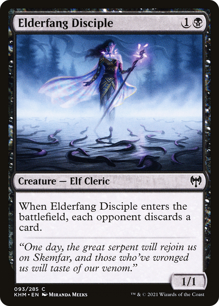Elderfang Disciple (093) Foil - Kaldheim