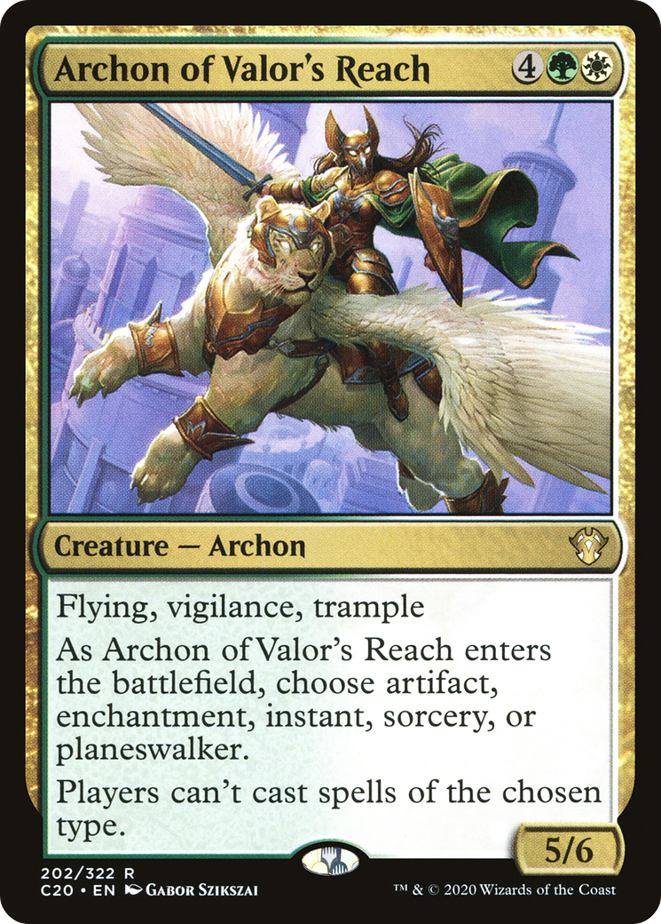 Archon of Valor's Reach (202) - Commander 2020