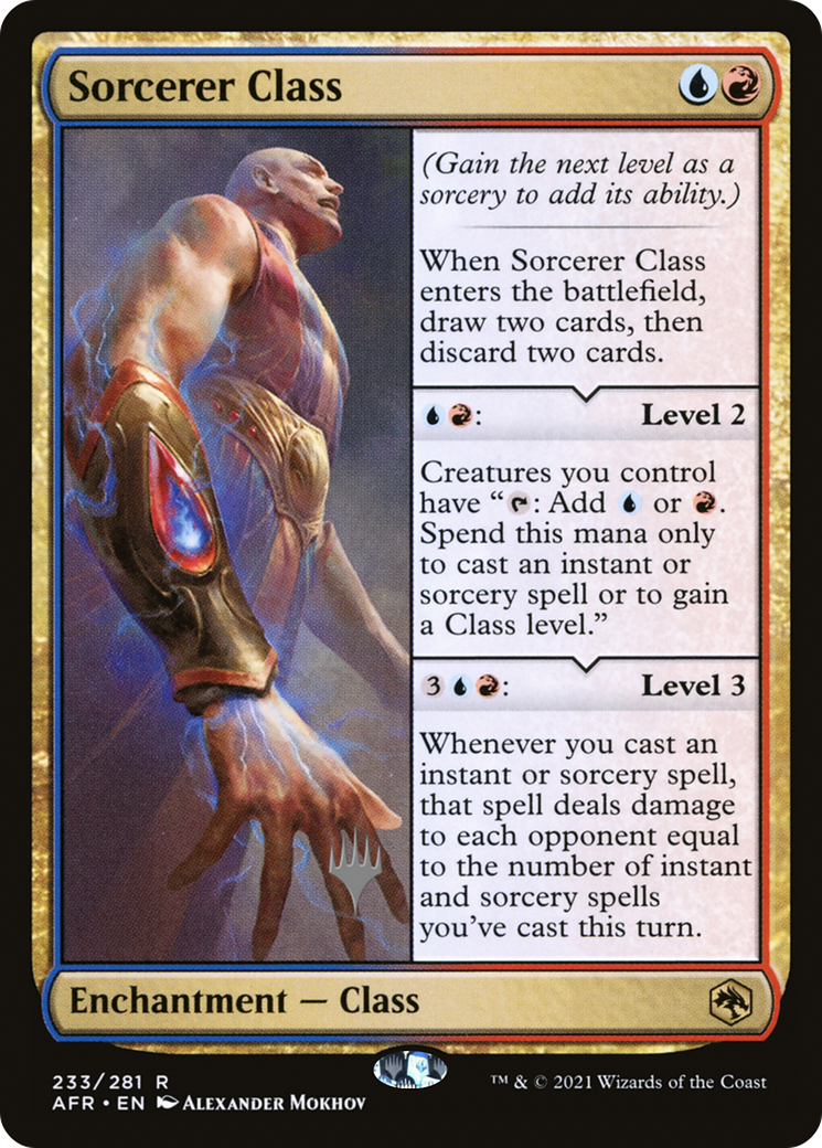 Sorcerer Class (233p) - Adventures in the Forgotten Realms Promos