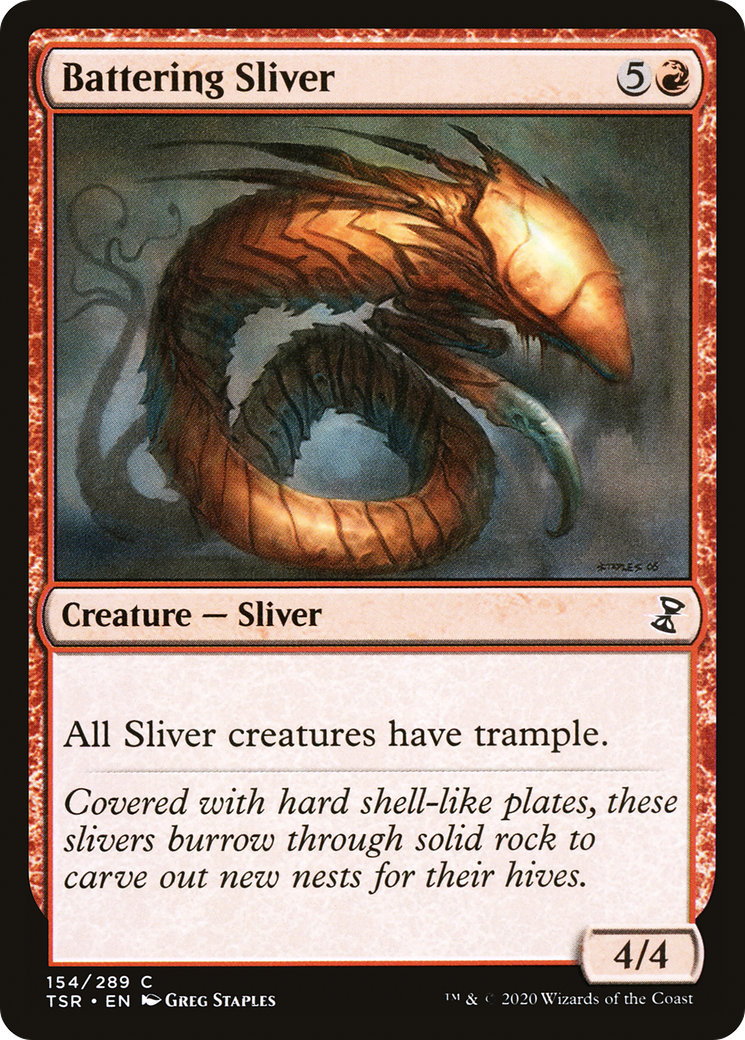 Battering Sliver (154) - Time Spiral Remastered