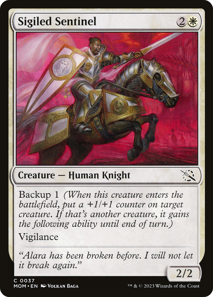Sigiled Sentinel (037) - March of the Machine