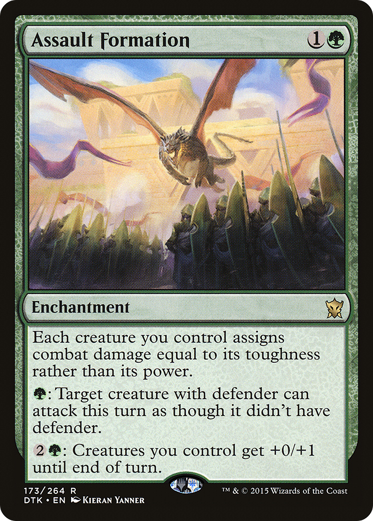 Assault Formation (173) Foil - Dragons of Tarkir