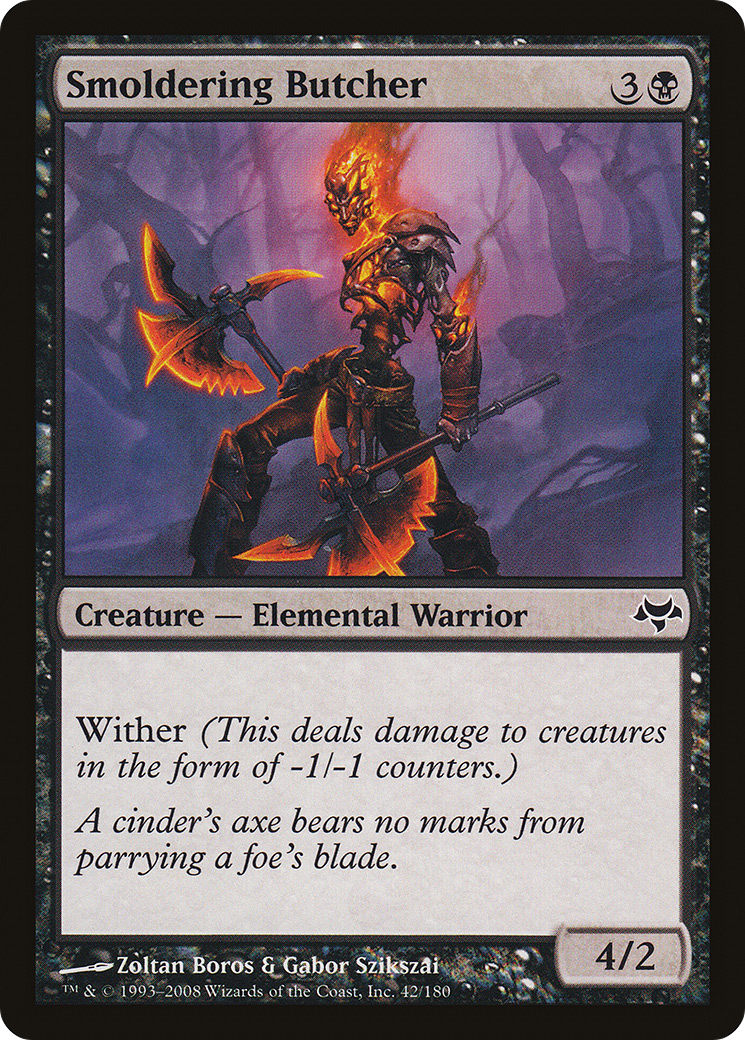 Smoldering Butcher (042) Foil - Eventide
