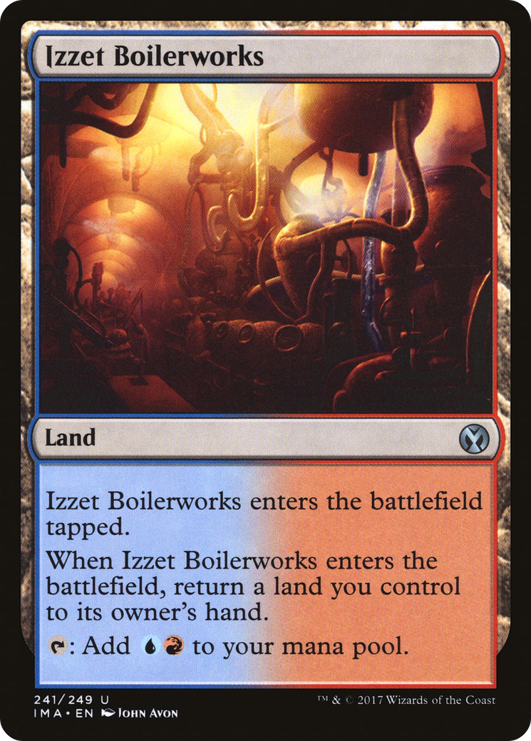 Izzet Boilerworks (241) Foil - Iconic Masters
