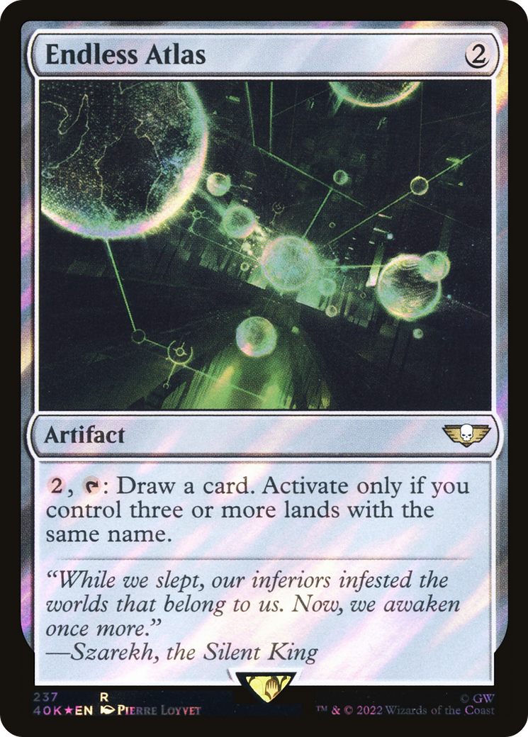 Endless Atlas (237) Surge Foil - Warhammer 40,000 Commander