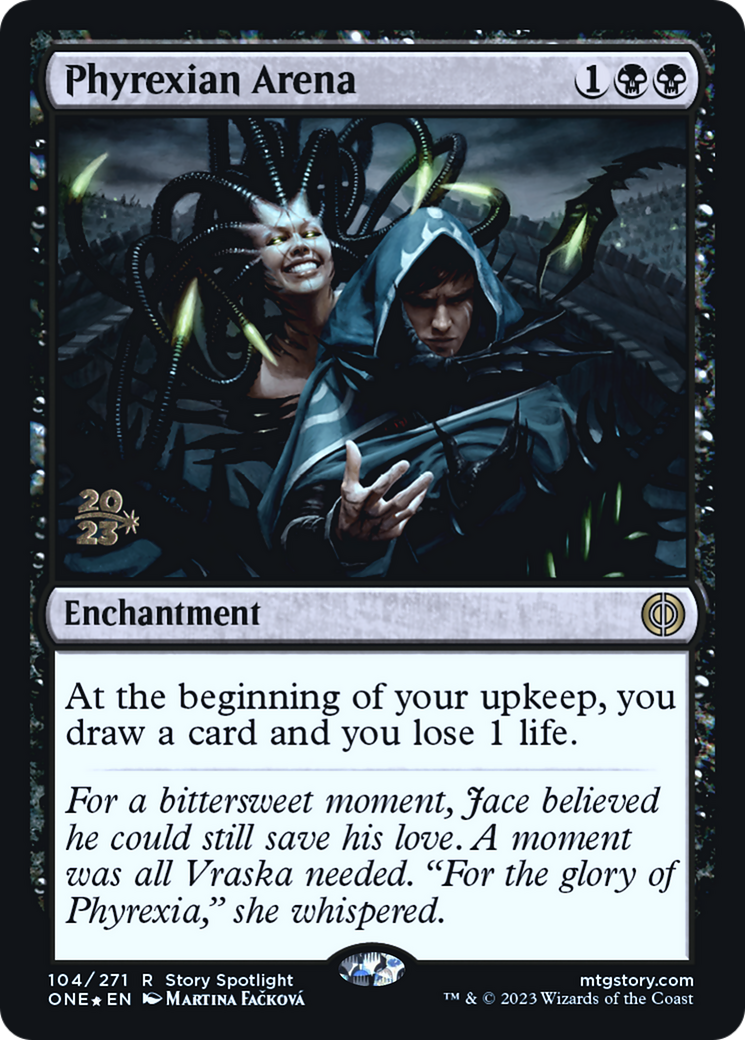 Phyrexian Arena (104s) Foil - Phyrexia: All Will Be One Promos