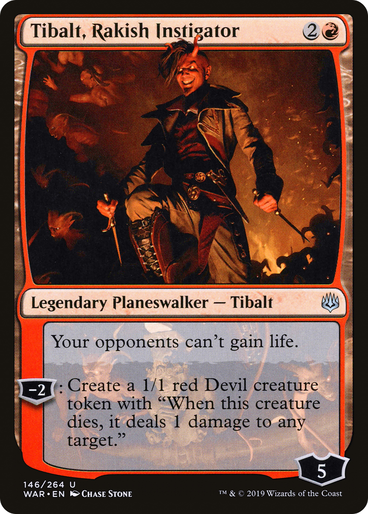 Tibalt, Rakish Instigator (146) - War of the Spark